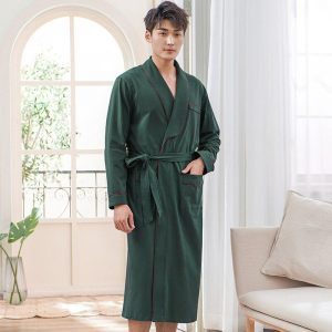 Robe de Chambre Homme Vert