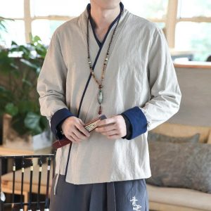 Veste Kimono Grise